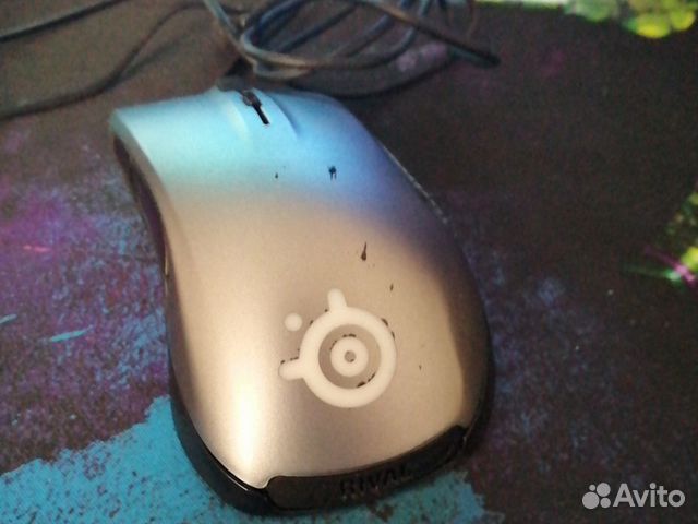 Игровая мышь Steelseries rival 300 silver