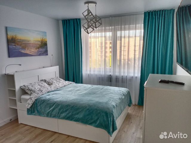 

1-к. квартира, 38 м², 2 кровати