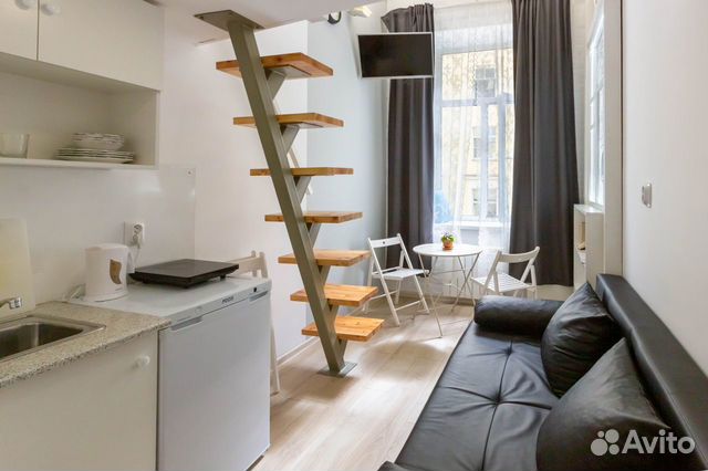 

Квартира-студия, 19,2 м², 2 кровати