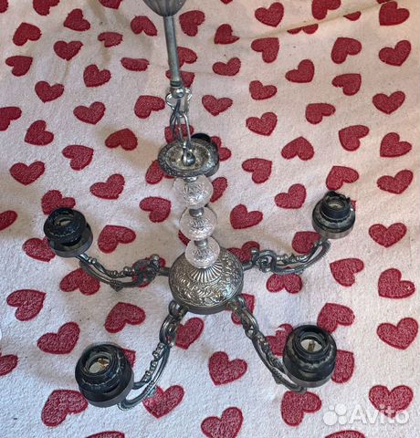 Люстра СССР раскошная