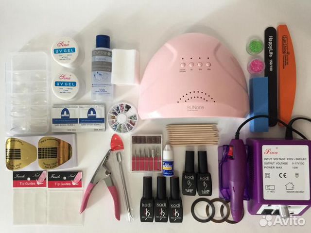 Стартовый набор для наращивания ногтей