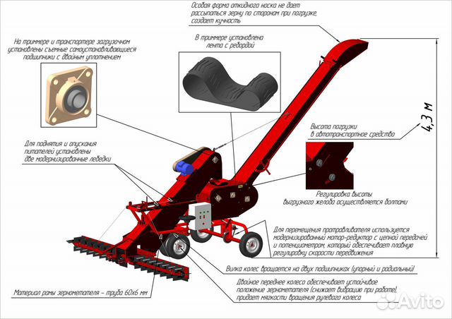 Зернометатель Завод Автотехнологий ЗМСН-90-21М, 2024