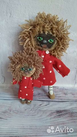 Авторская Кукла ручной работы Кузя домовенок