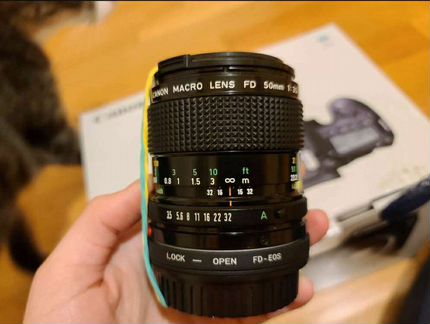 Макрр объектив Canon