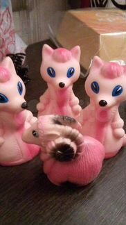 Резиновые игрушки СССР