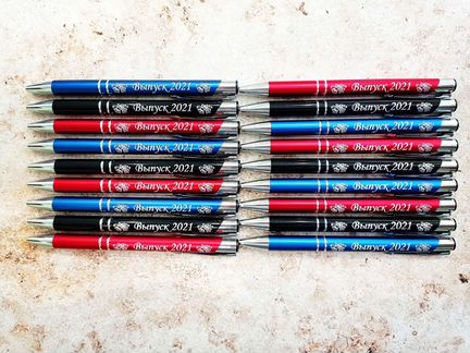 Именные металлические ручки с лазерной гравировкой