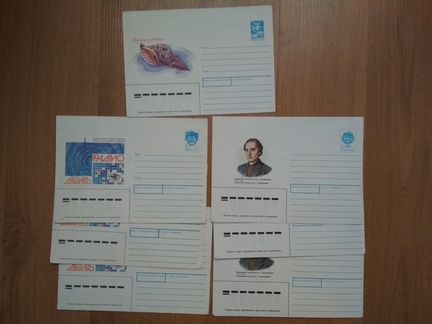Конверты, открытки СССР обмен