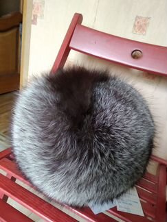 Шапка зимняя чернобурка р. 56