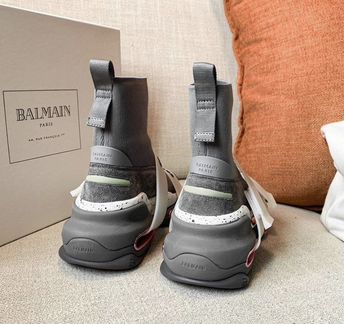Balmain Bold кожаные кроссовки (35-41 EU)