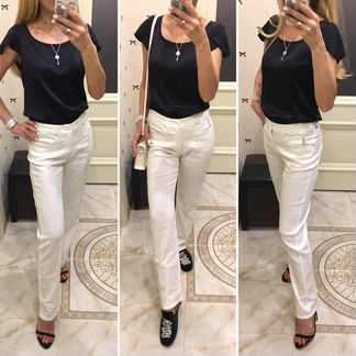 Бренд блуза шёлк,брюки Max Mara,Armani лён оригина