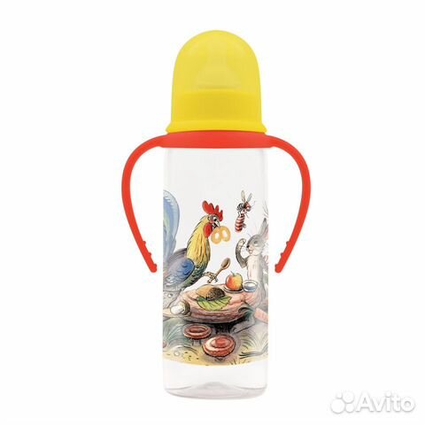 Бутылочка для кормления с соской Сказки В. Сутеева