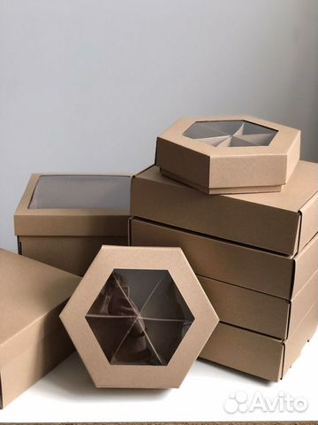 Крафтовые коробки