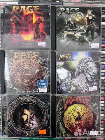 Музыкальные cd диски Rage