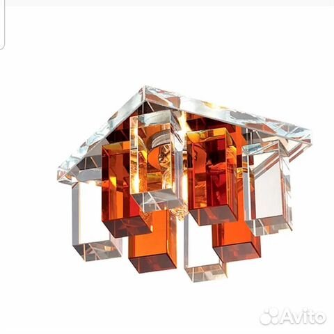 Спот встраиваемый Cryst квадратный, цоколь G9