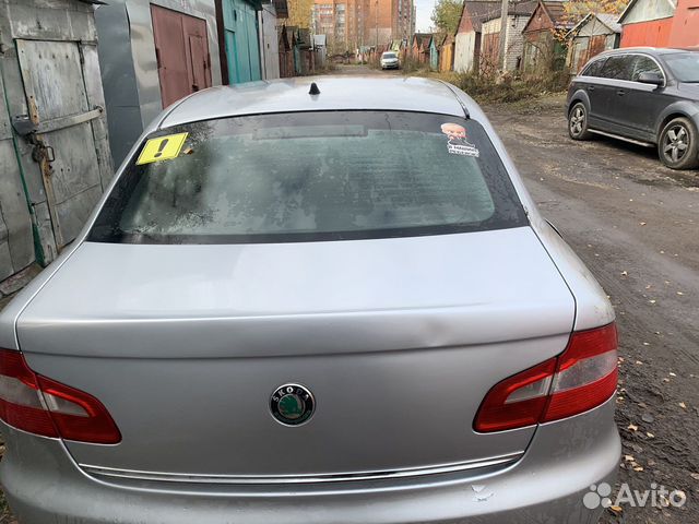 Крышка багажника шкода суперб-2-2008г