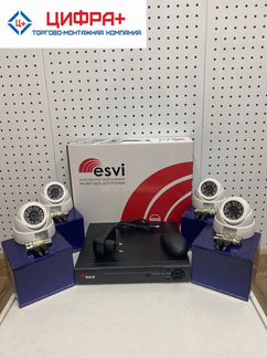 Комплект видеонаблюдения (новый)