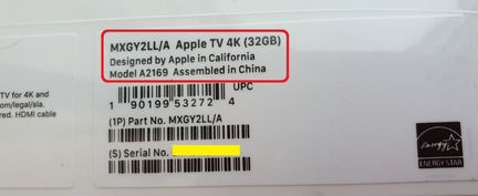 Apple TV 4K HDR 32gb 2021