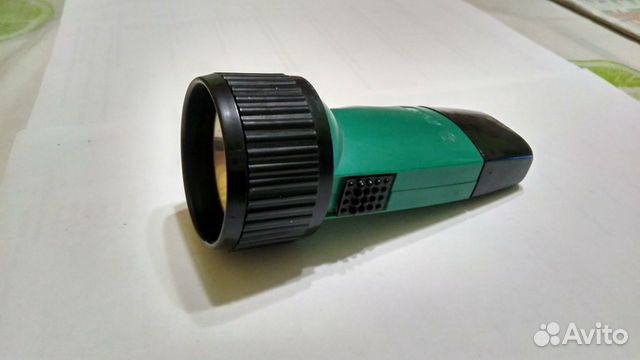 Фонарик аккумуляторный