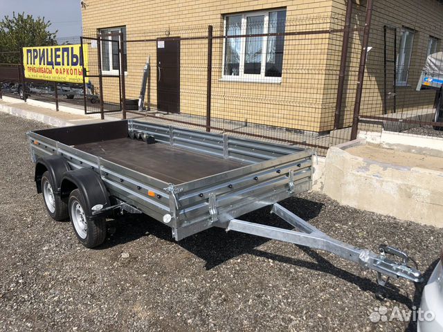 2-осный прицеп Мзса 3,5 х 1,5 х 0,3 м