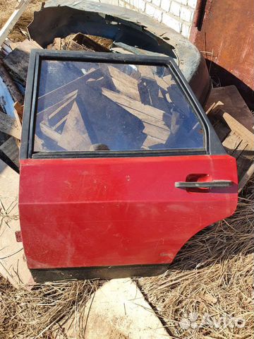 Задняя левая дверь в сборе на ваз 2109, 99