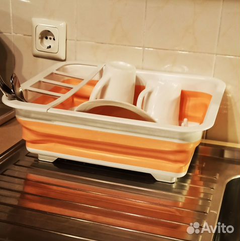 Новая сушилка для посуды (в упаковке)