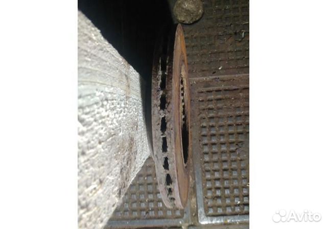 Диск тормозной передний Ford Fiesta 5