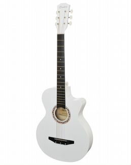 Гитара акустическая cowboy 3810C WH