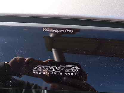 Дефлекторы окон Volkswagen Polo седан с 2009г