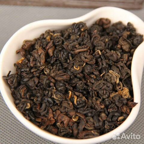 Дянь Хун (Улитка), китайский чай, красный чай, чёр