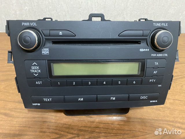 Штатная магнитола тойота королла 2007-2012гг