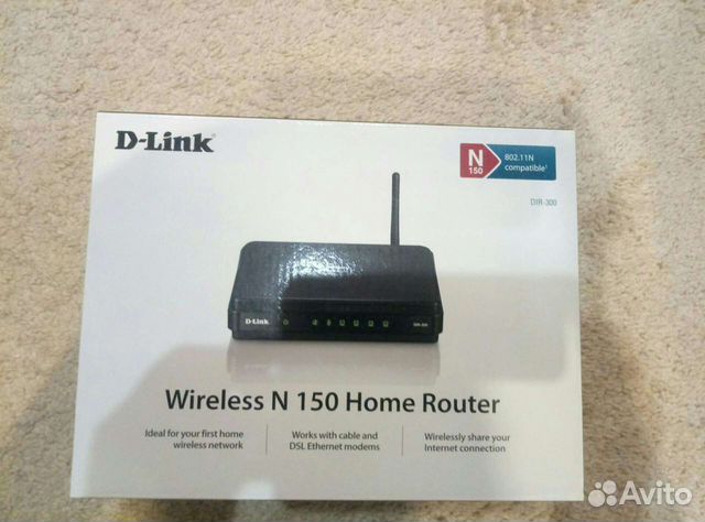 Wifi роутер маршрутизатор D-Link DIR 300