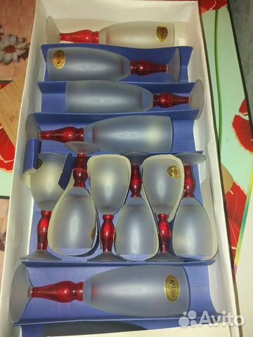 Фужеры новые Подарочный набор