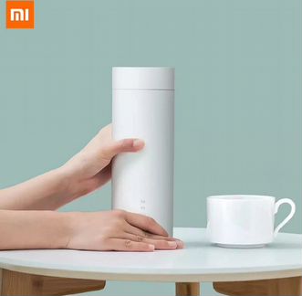 Термокружка xiaomi с функцией нагрева до 90 градус