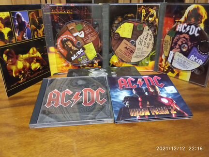 CD+DVD коллекция AC DC