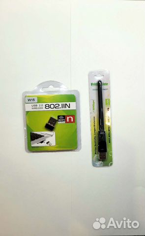 Антенна адаптер WiFi USB для пк, тв прставки