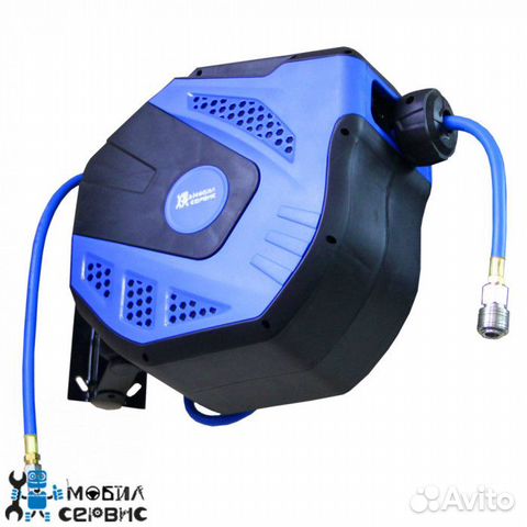 Шланг пневматический на самоскручивающейся катушке