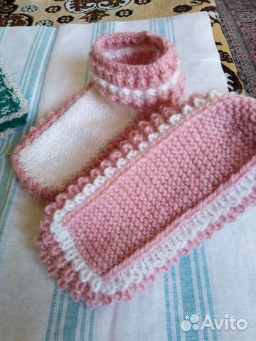 Следочки вязанные