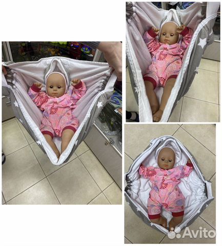 Эргономическая сумка-переноска для младенца