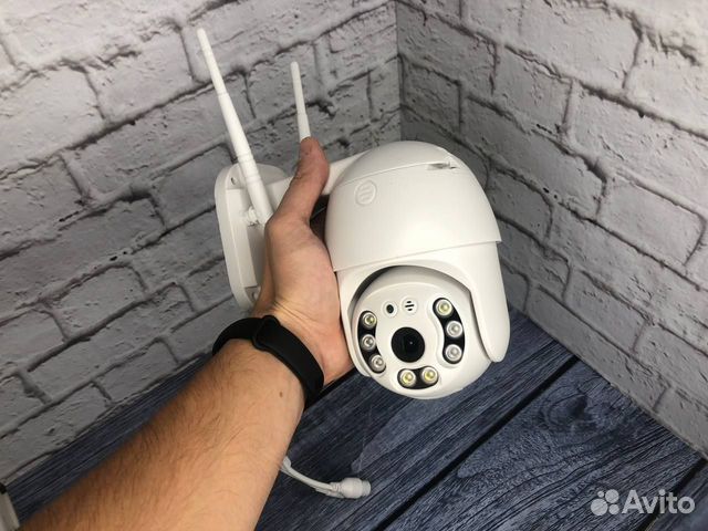 Камера видеонаблюдения wifi уличная Новая