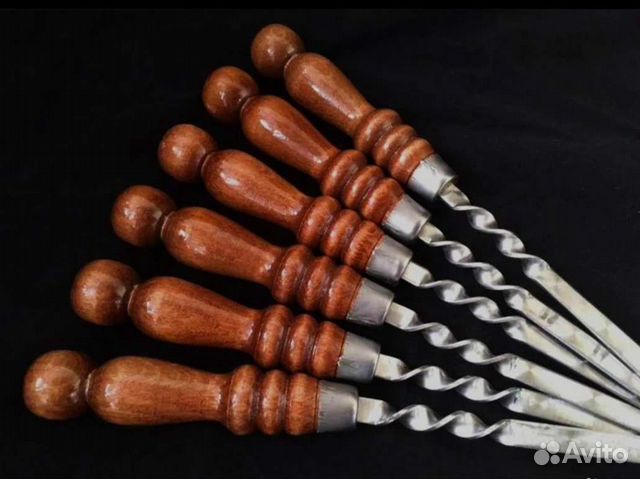 Шампура нержавейка с клепкой