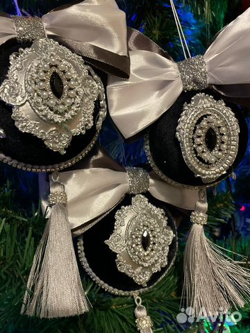 Новогодние игрушки ручной работы