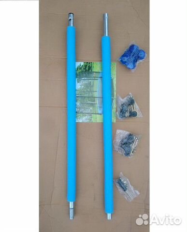 8 стоек.Стойки защитной сетки батута 12 фут 366 см