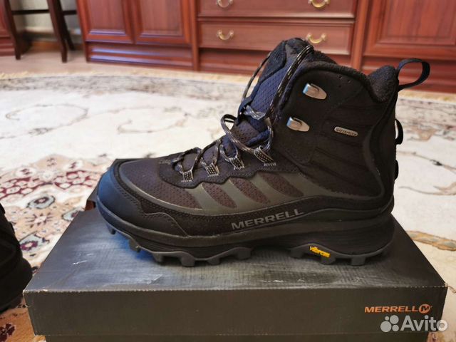 Ботинки зимние merrell moab speed thermo mid wp