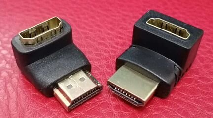 Переходник угловой hdmi (F) - hdmi (M) 90/270 град