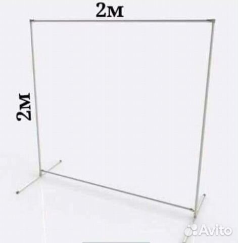 Стойка каркас фотозона баннер