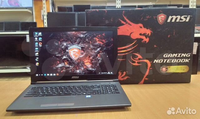 MSI MS-16J9/i7 7700/8GB/GTX1050/128GB SSD+1000GB