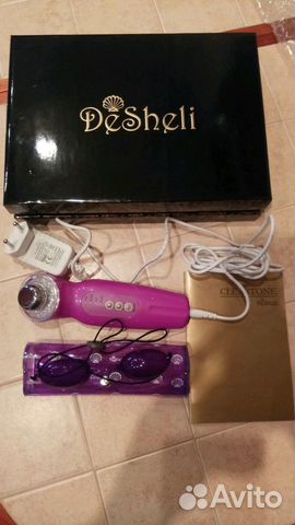 Массажер для лица ультразвуковой Desheli