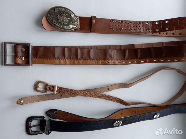 Кожаные ремни женские новые