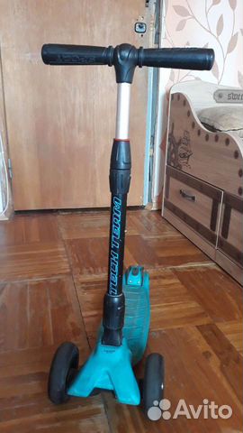 Самокат детский трехколесный бу