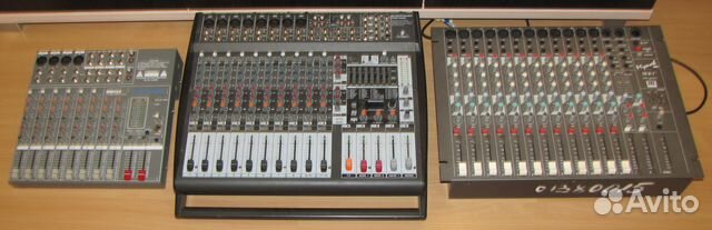 Микшерные пульты 3шт Микшер Mynah Behringer Phonic